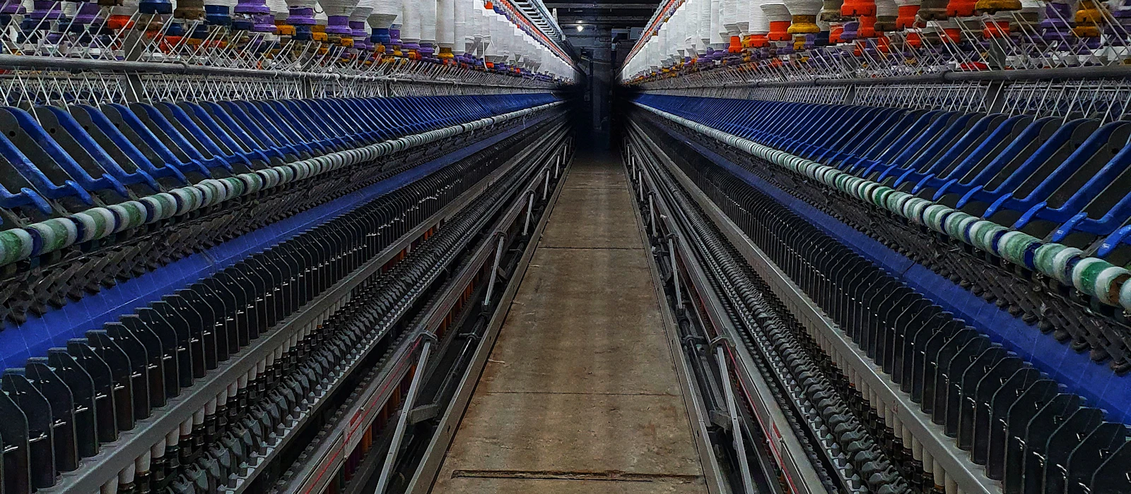 Our knitting and dyeing floor in Shantou, Guangdong.