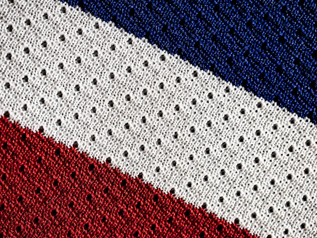 VarsityMesh Knit